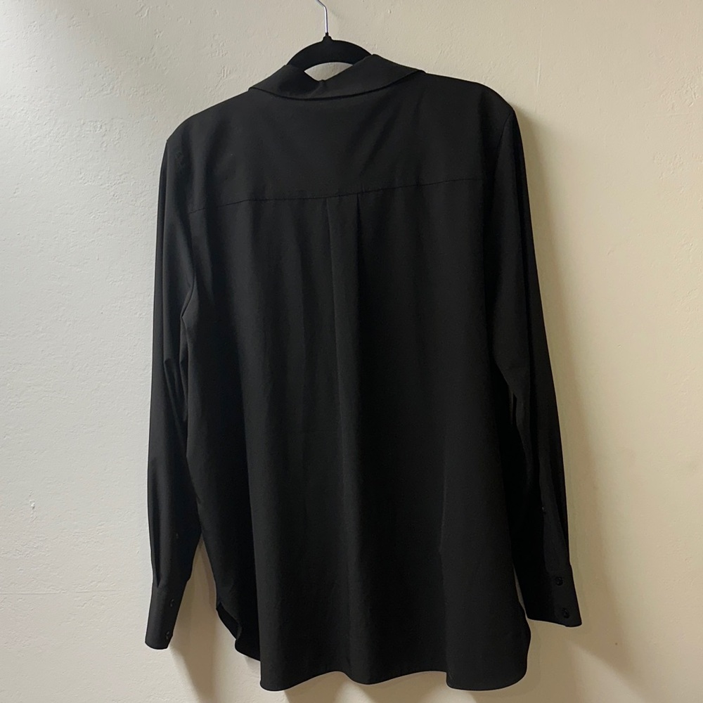 DKNY Classic Black Dress Shirt - Picture 6 of 7